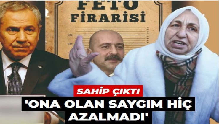 FETÖ propagandasına Arınç da katıldı: FETÖ hükümlüsü Melek İpek’e sahip çıktı