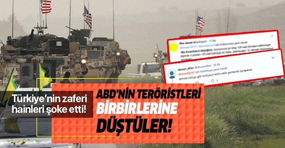 Türkiye'nin zaferi PKK/YPG'li teröristleri birbirine düşürdü!.