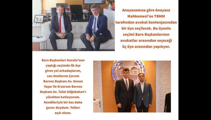 HDP Kapatma davasını yakından ilgilendiren gelişme: TBB'de bu kez Metin Feyzioğlu'nun adayı kazandı