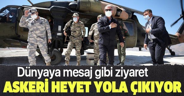 Son dakika: Milli Savunma Bakanı Akar başkanlığındaki Türk askeri heyeti Azerbaycan’a gidiyor