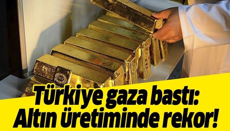 Altın üretiminde hedef 5 yılda 100 ton! Enerji ve Tabii Kaynaklar Bakanı Fatih Dönmez açıkladı