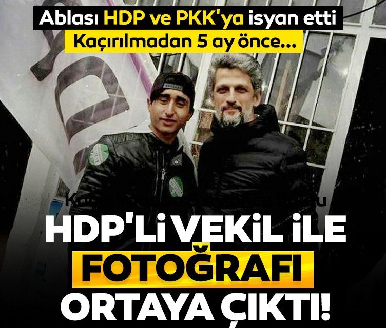 HDP'li vekil Garo Paylan ile fotoğrafı ortaya çıktı! Dağa kaçırılmadan 5 ay önce...