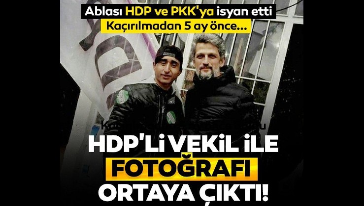 HDP'li vekil Garo Paylan ile fotoğrafı ortaya çıktı! Dağa kaçırılmadan 5 ay önce...