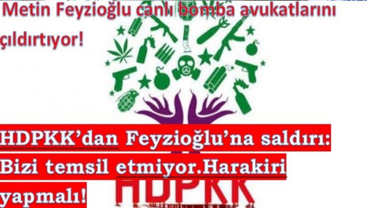 HDPKK'dan Feyzioğlu ardı ardına saldırılar!