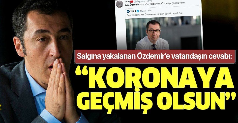 Türkiye düşmanı Cem Özdemir'e koronavirüs şoku.