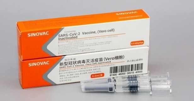 İki doz Çin aşısı Sinovac (Coronavac) yaptıran sağlık çalışanlarında yüzde 98,2 antikor tespit edildi