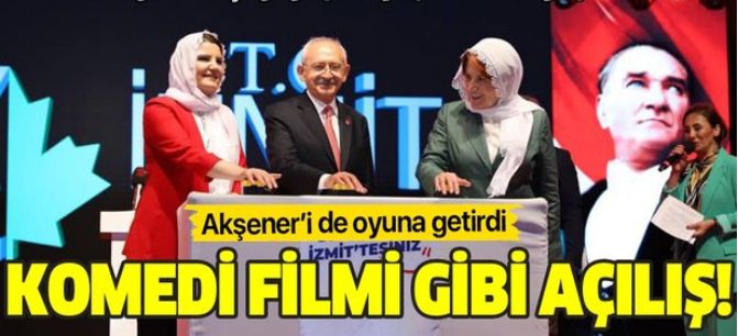 CHP'li Fatma Hürriyet Kaplan'dan komedi filmlerini aratmayacak açılış! Kılıçdaroğlu ve Akşener'i de oyuna getirdi!