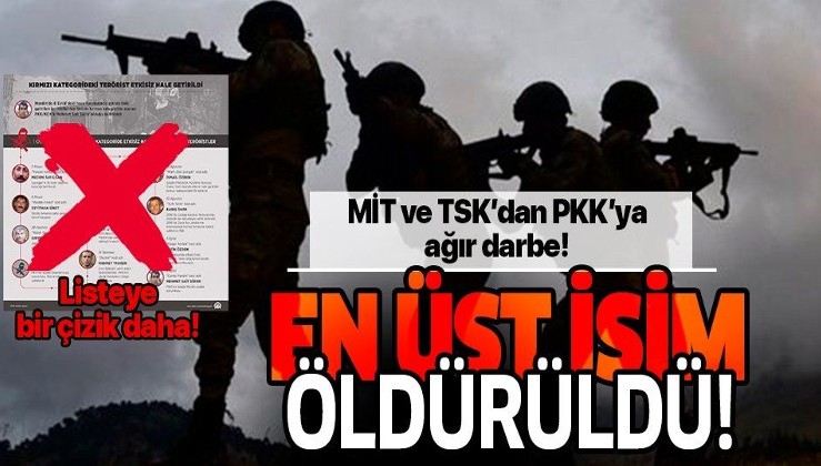 Son dakika: PKK'ya ağır darbe! En üst yapılanmasındaki isim öldürüldü!.
