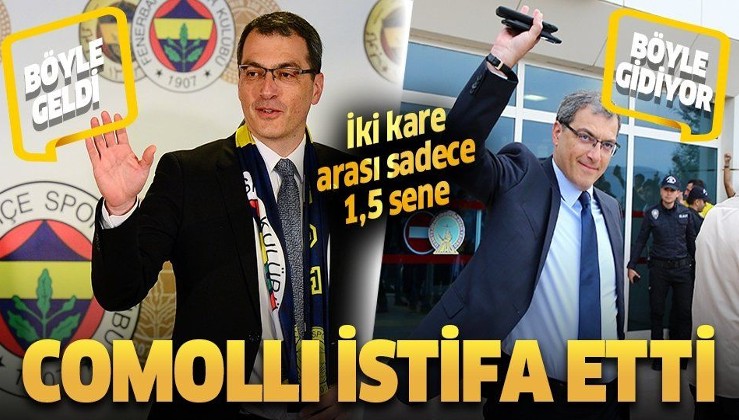 Fenerbahçe Sportif Direktörü Damien Comolli istifa etti!.