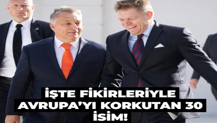 Batının ‘ifade özgürlüğü’ balonu patladı! İşte fikirleriyle Avrupa’yı korkutan 30 isim