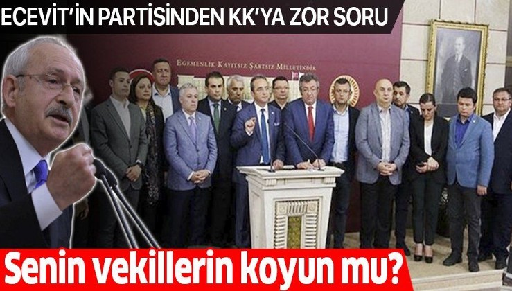 DSP lideri Önder Aksakal'dan Kemal Kılıçdaroğlu'na sert tepki: Senin vekillerin koyun mu?