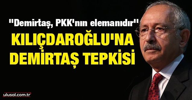 Kılıçdaroğlu'na Demirtaş tepkisi