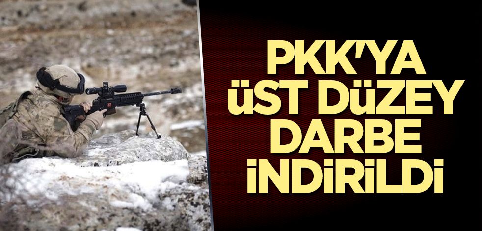 PKK'ya üst düzey darbe indirildi