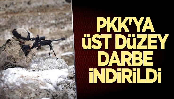 PKK'ya üst düzey darbe indirildi