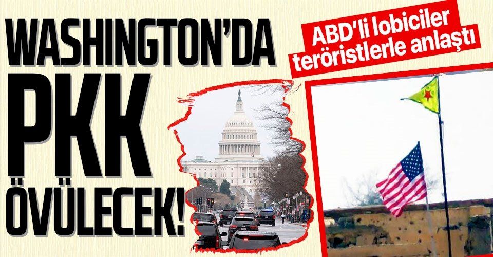 Terör örgütü YPG/PKK ABD'nin başkenti Washington'da lobi firmasıyla anlaştı!