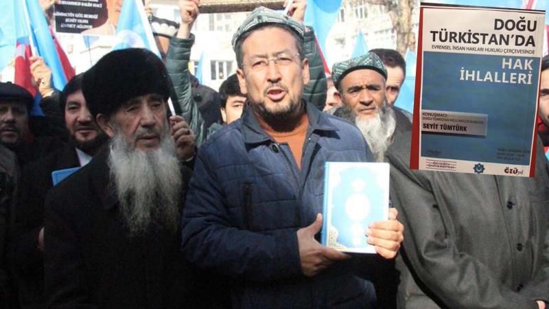 Özyeğin Üniversitesi'nde Uygur ayrılıkçılara destek!