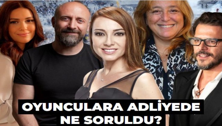 Soros soruşturması: Oyunculara adliyede yalnızca bir soru soruldu!