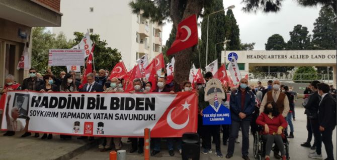 Türkiye Gençlik Birliği, NATO Karargahı önünden meydan okudu!