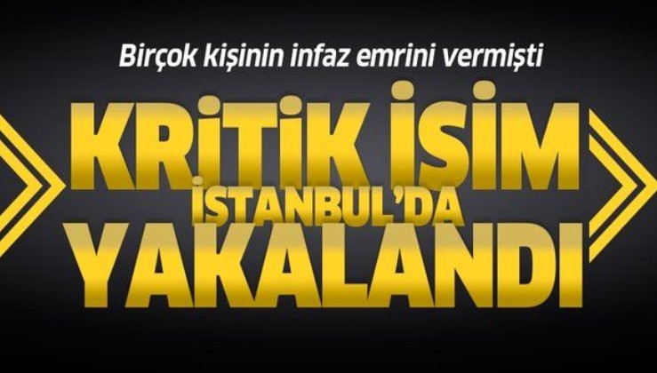 İstanbul'da IŞİD'in sözde 'kadı'sı yakalandı!