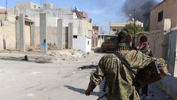 Cerablus'ta YPG/PKK'lı teröristlerin, Suriye Milli Ordusu'nun cephe hattına sızma girişimi engellendi