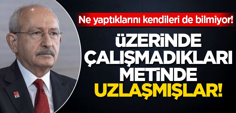 Kılıçdaroğlu'ndan parlamenter sistem açıklaması! Henüz üzerinde çalışmadıkları metinde uzlaşmışlar