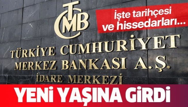 Türkiye Cumhuriyet Merkez Bankası 89 yaşına girdi