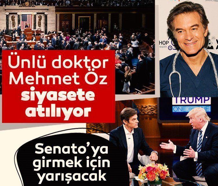 Ünlü doktor Mehmet Öz siyasete atılıyor