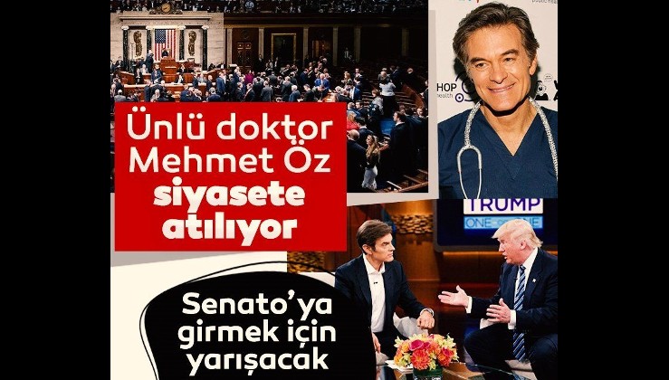 Ünlü doktor Mehmet Öz siyasete atılıyor