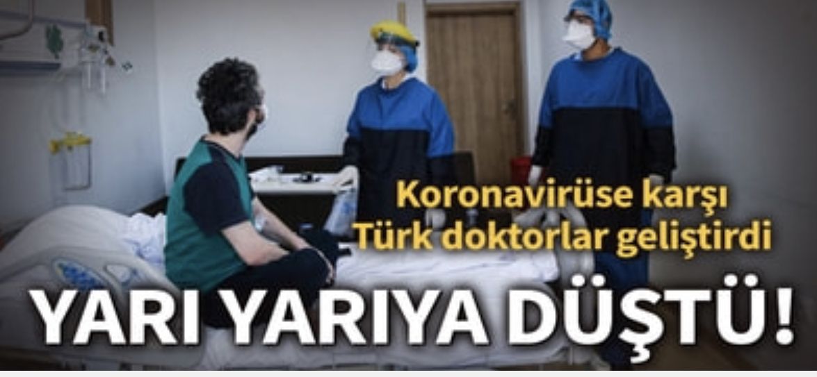Son dakika... Koronavirüse karşı Türk doktorlar geliştirdi! Yarı yarıya düştü!