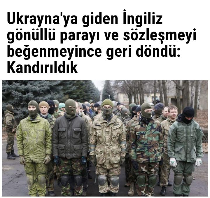 Ukrayna'nın yabancı lejyonuna katılan militanlar: KANDIRILDIK!