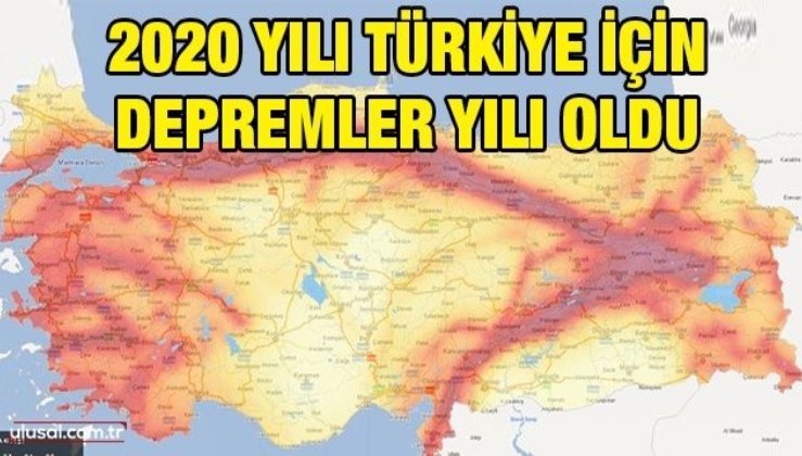 2020 yılı Türkiye için depremler yılı oldu