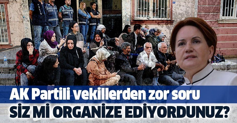 Akşener'e zor Diyarbakır sorusu: "Siz mi organize ediyordunuz?".