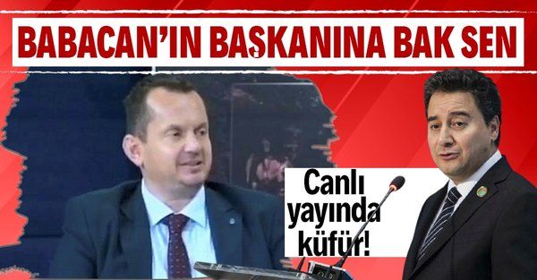 Ali Babacan'ın başkanı küfürbaz çıktı! DEVA Partisi Zonguldak İl Başkanı Fatih Keleş canlı yayında küfür etti
