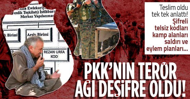 SON DAKİKA: Terör örgütü PKK'nın istihbaratçısı itiraf etti! 350 kişilik terör ağı ifşa oldu