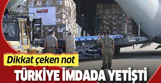 Son dakika: Türkiye’den Venezuela’ya tıbbi malzeme desteği