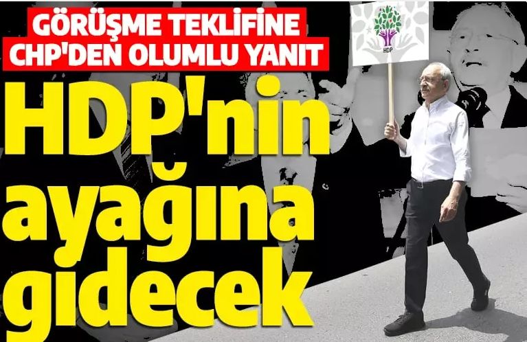CHP’den masanın gizli ortağı HDP’nin davetine olumlu yanıt: Ziyaretimiz olasıdır