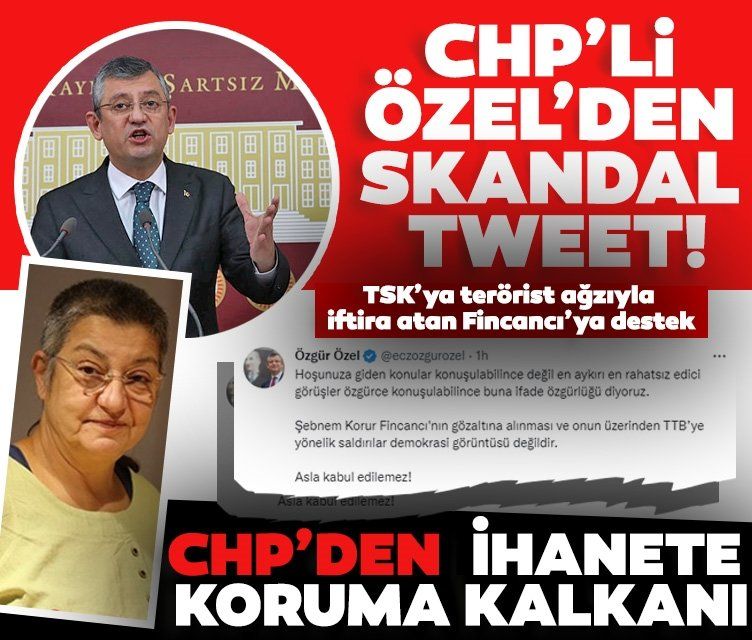 CHP ve DEVA'dan Şebnem Korur Fincancı'ya kalkan! 'Kimyasal Silah' iftirasına böyle sahip çıktılar...