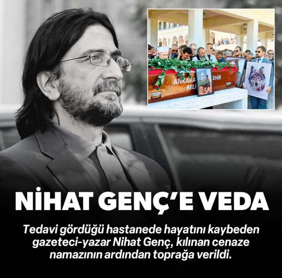 Nihat Genç’e veda