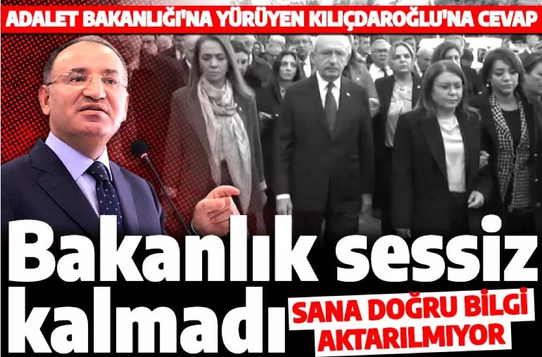 Bekir Bozdağ'dan Kılıçdaroğlu'na yürüyüş tepkisi: Doğru bilgi aktarılmıyor randevu isteseydi verirdim