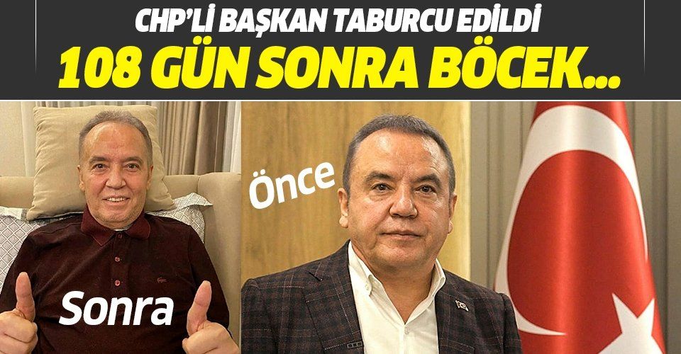 Antalya Büyükşehir Belediye Başkanı Muhittin Böcek 108 gün sonra taburcu edildi