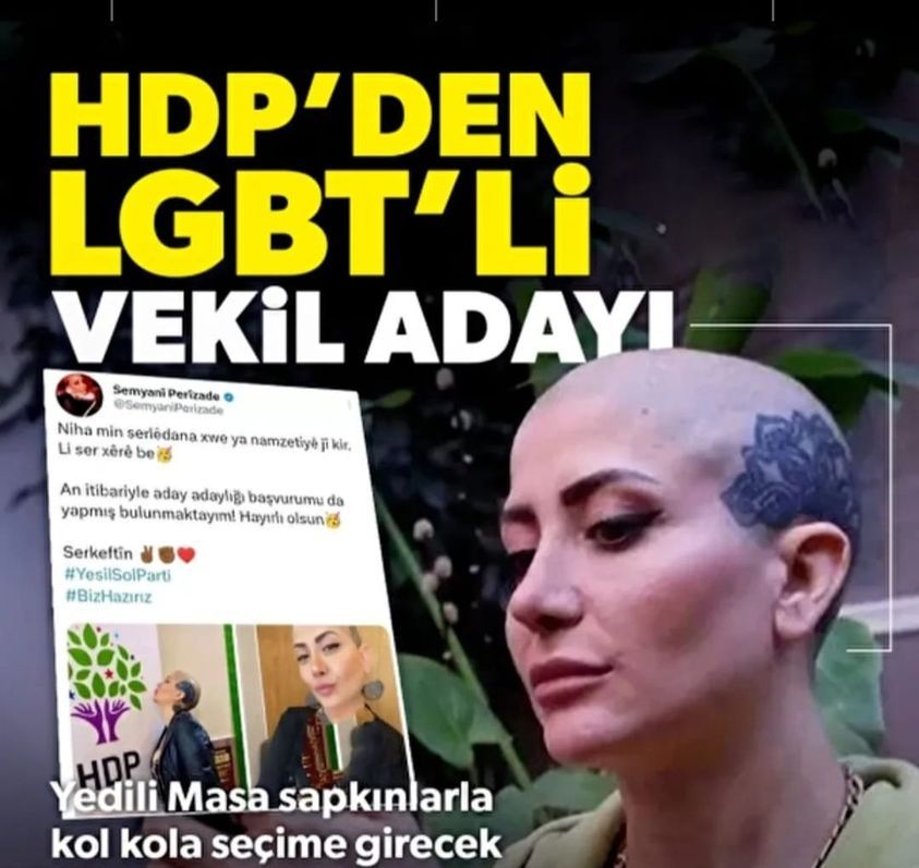 HDP bunu da yaptı: LGBT'li milletvekili aday adayı!