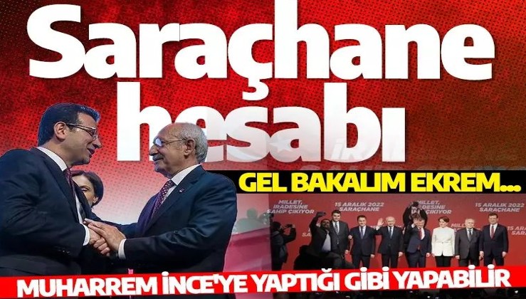 Kılıçdaroğlu, İmamoğlu'nun hesabını Grup Toplantısında kesecek: Muharrem İnce'ye yaptığı gibi yapabilir