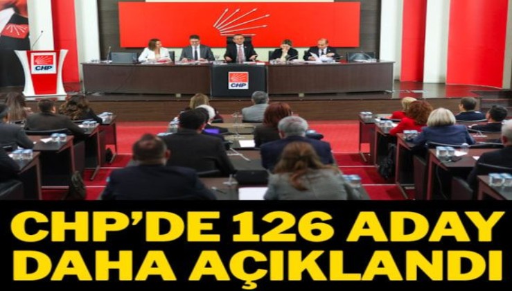 CHP'nin 126 belediye için başkan adayları belli oldu, aralarında İstanbul'un ilçeleri de var: İşte o isimler...