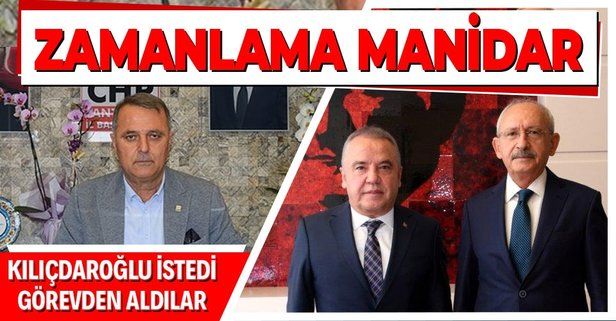 Kılıçdaroğlu ve Böcek görüşmesi sonrası dikkat çeken karar! CHP Antalya İl Başkanı Nusret Bayar görevden alındı!