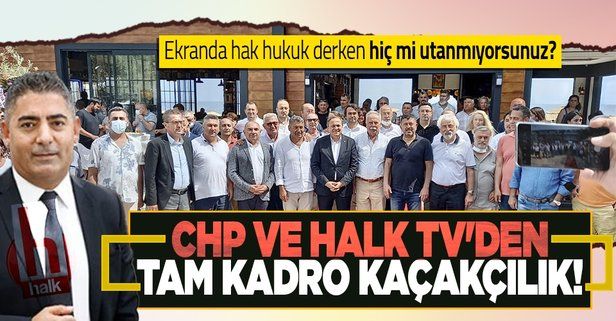 Halk TV'nin sahibi Cafer Mahiroğlu'nun kaçak restoran açılışına CHP'den tam kadro destek!