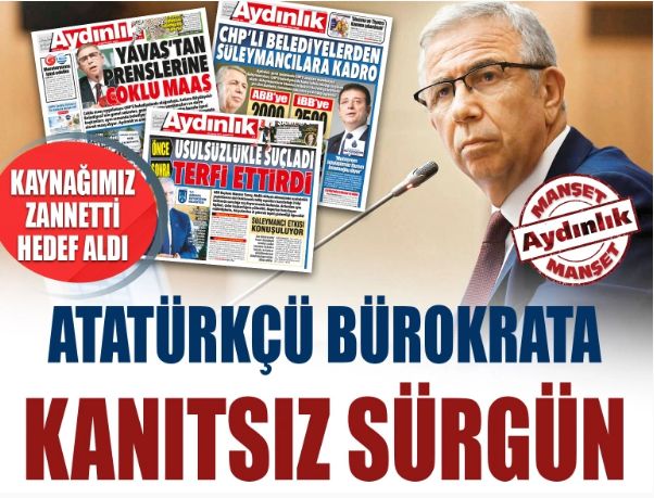 Atatürkçü bürokrata kanıtsız sürgün