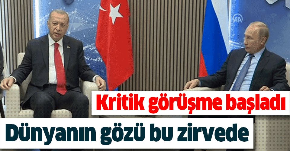 Erdoğan ile Putin'den ikili görüşme öncesi önemli açıklamalar.