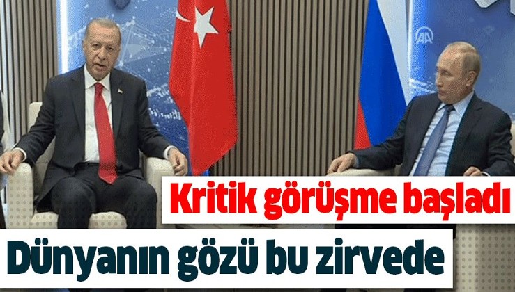 Erdoğan ile Putin'den ikili görüşme öncesi önemli açıklamalar.