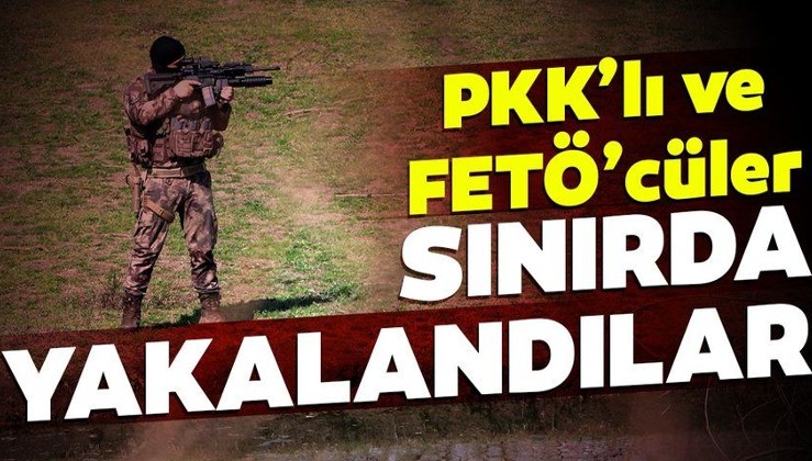 Son dakika! PKK'lı ve FETÖ'cüler Edirne sınırında yakalandı
