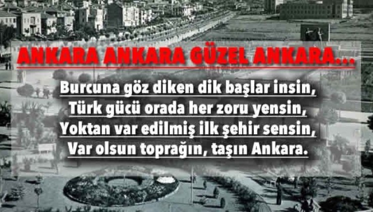 13 Ekim 1923 | Ankara’nın Başkent Oluşunun 96. Yılı